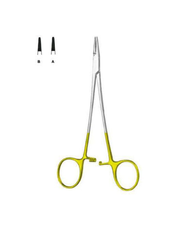 Webster Needle Holder with automatic release ratchet also for lefthanders