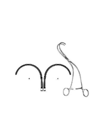 Weber Aortic Clamp 24cm