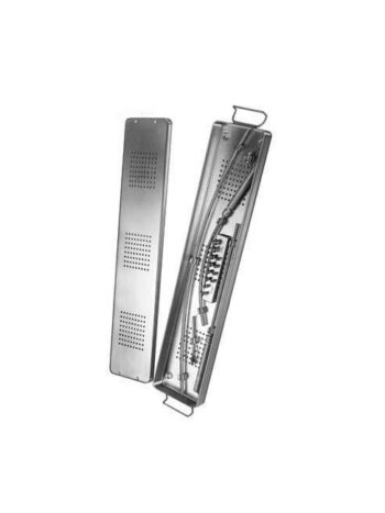 Martin Tunneling Set complete set with three shafts, two handles and 12 tips in storage case