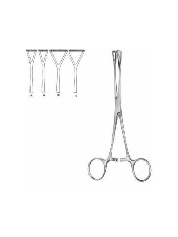 Duval Intestinal and Tissue Grasping Forceps 18cm