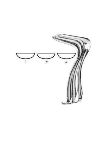 Kristeller Vaginal Speculum 105 x 26 mm