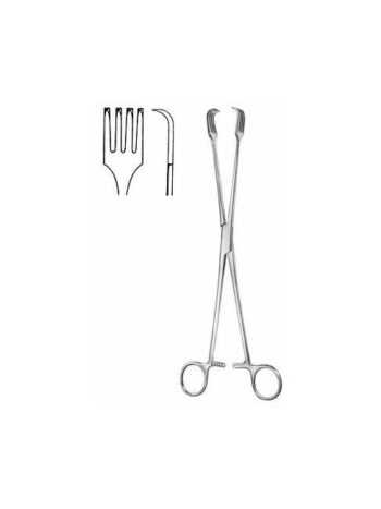 Gynecology Uterine Tenaculum Forceps 26.5 cm