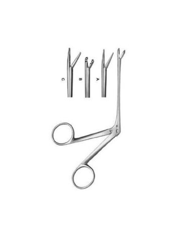 Hartmann-Wullstein Ear Polypus Forceps shaft length 85mm