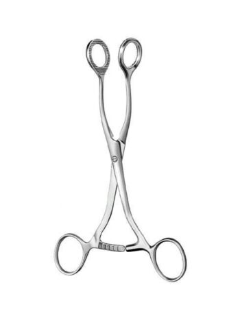 Collin Tongue Holding Forceps 17cm