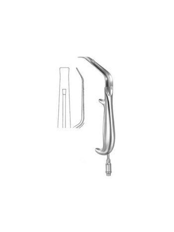 Shea Multi purpose Retractor 14, 5 with fiber optic light carrier