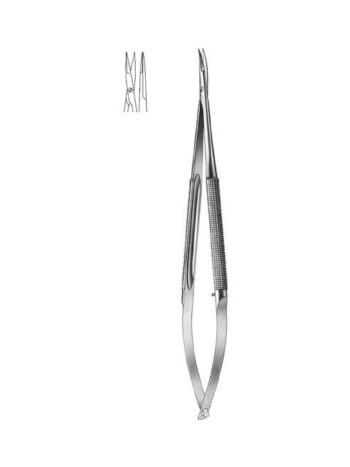 Micro Scissors flat handle blade length 10mm