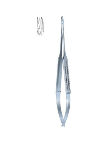 Micro Scissorsflat handle diamond coated cutting edges blade 21cm