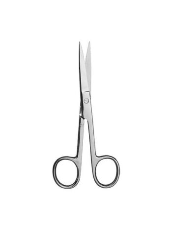 Single Use Operating Scissors Straight, Sharp 13 cm