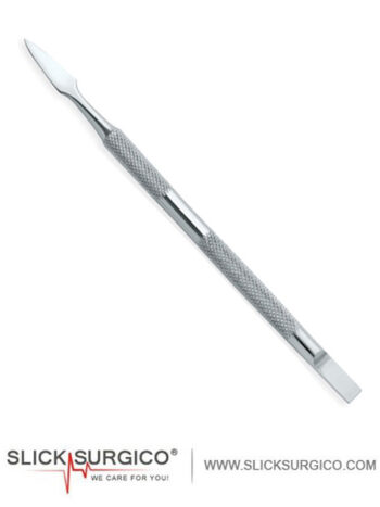 Arrow Pointed Tip With Flat Cuticle Pusher