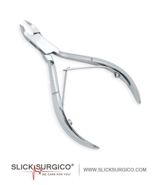 Cuticle Nippers Box Joint Double Spring