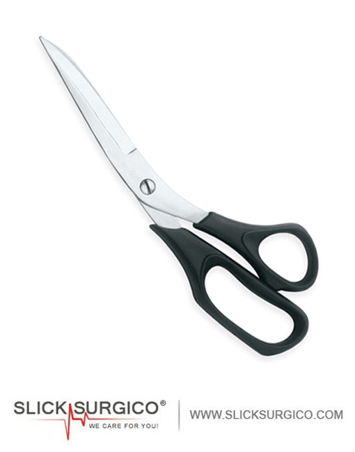 Sewing Scissors With Black Plastic Handle
